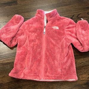 Womens The North Face' Osolita Full-Zip Jacket- pink size XS